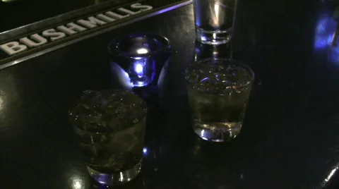 Whisky cheers Stock Footage 533856