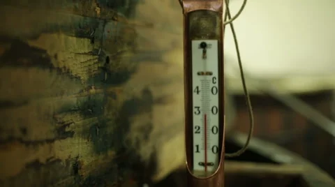 Whisky worker testing fermentation temperature with sample Video stock 58627411