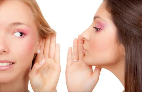 Whispering Stock Photos