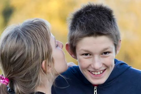 Whispering Stock Photos