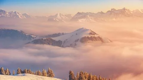 Whispers Above the Clouds Stock Photos