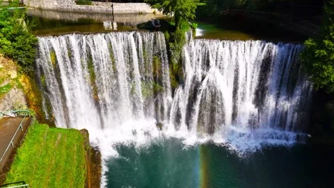 Whispers Above the Falls Stock Footage 314559718