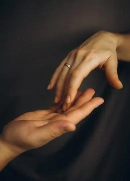 Whispers of Connection Foto stock