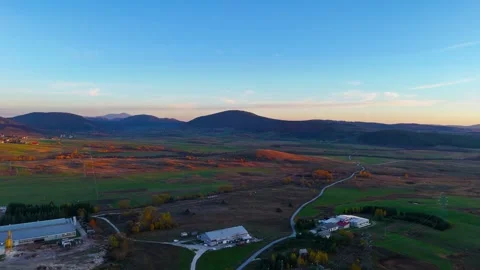 Whispers Of Evening In The Valley Stock Footage 313668122