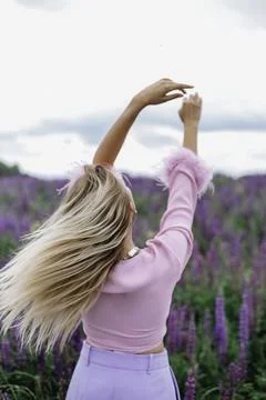 Whispers of Lavender Stock Photos