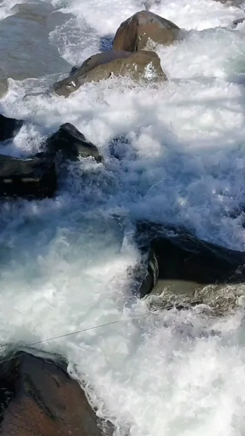 Whispers of the Mountain Stream. Video stock 309826735