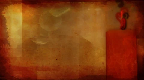 Whispy Candle 1080  background Stock Footage 50643483
