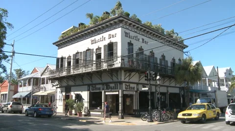 Whistle Bar Key West Stock Footage 40713976