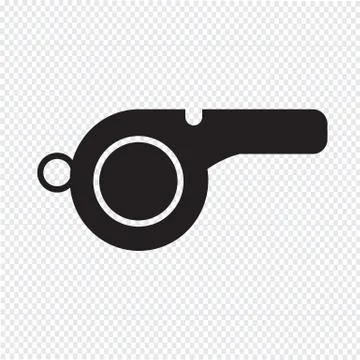 Whistle Icon Stock Illustration