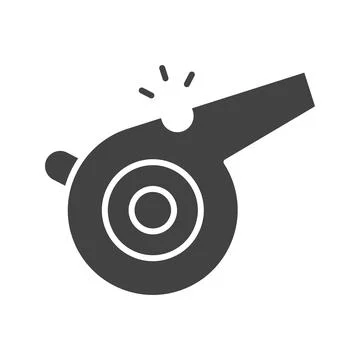 Whistle icon vector image. Stock Illustration