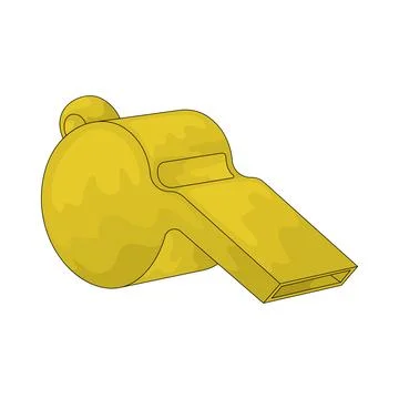 Whistle illustration Stock Illustration