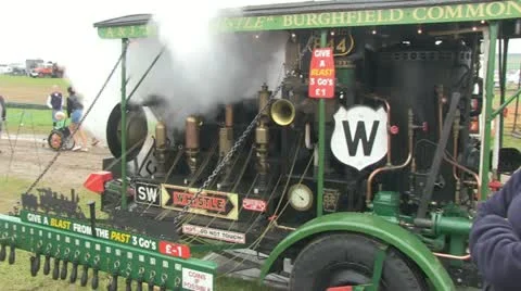 Whistle machine 07 Stock Footage 20467368