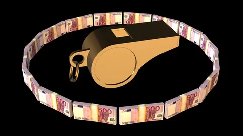 Whistle money loop Stock Footage 85961504