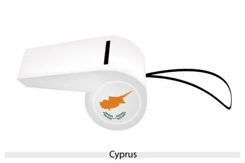 A whistle of the republic of cyprus Stock Illustration