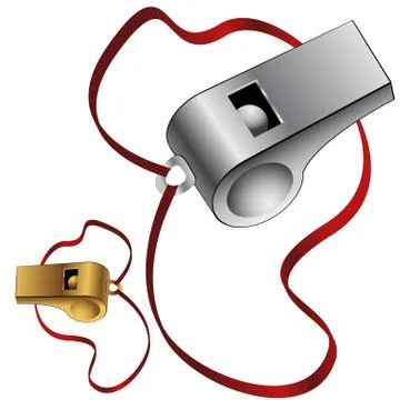 Whistle set Stock Illustration