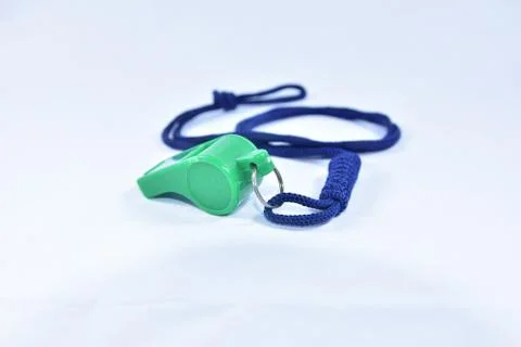 Whistle for sporting events. Stock Photos