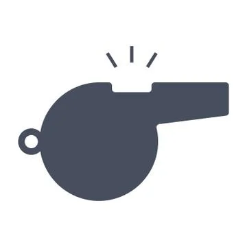 Whistle Vector Icon Stock Illustration