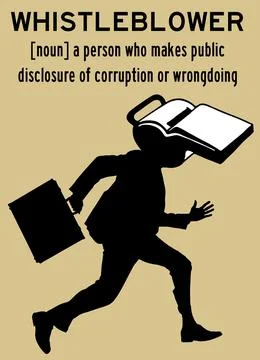 Whistleblower Stock Illustration