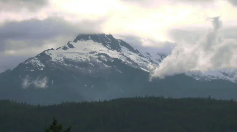 Whistler Mountains Stock Footage 501274