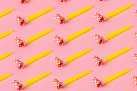 Whistles pattern Stock Photos