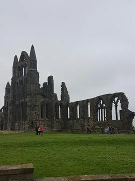 Whitby Abbey/ Dracula's Castle Stock Photos