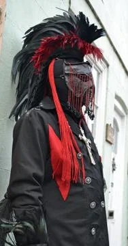 Whitby Goth Weekend. Stockfoto's