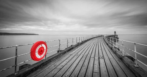 Whitby Pier Stock Photos