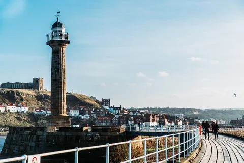 Whitby Pier Stock Photos