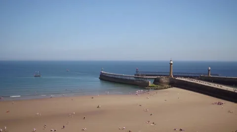 Whitby pirate ship 動画素材 65291017
