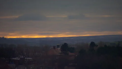 Whitby Sunset Vídeos de archivo 137909920