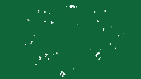 White 2D Smoke FX Green Screen Overlay | Keyable Fog/Steam Element for VFX Stock Footage 320001867