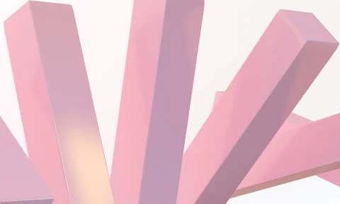 White 3d abstract style background. Concept : poster, advertising ,cover desi Stock Illustration
