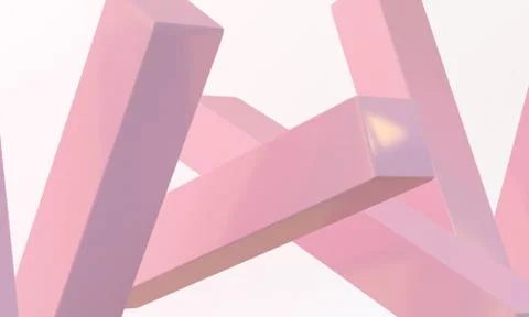 White 3d abstract style background. Concept : poster, advertising ,cover desi Stock Illustration
