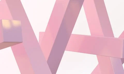 White 3d abstract style background. Concept : poster, advertising ,cover desi Stock Illustration