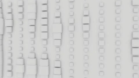 White 3d background . Design. Bright light background with animation and various Stock Illustration