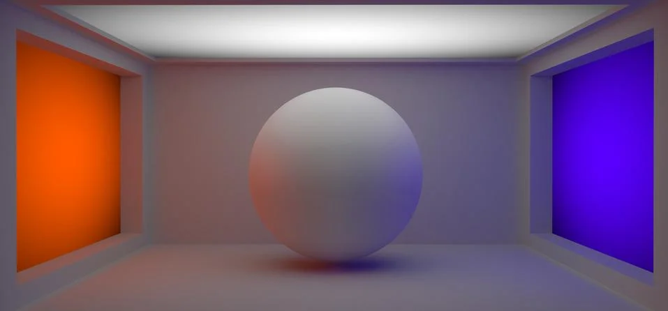 White 3d ball Stock Illustration