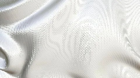 White 3D dynamic motion eccentric abstract light and shadow artistic wavy Stock Illustration
