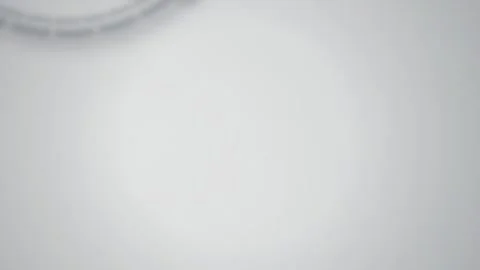 White 3d mechanical gears rotating seamless loop background Stock Footage 345657768