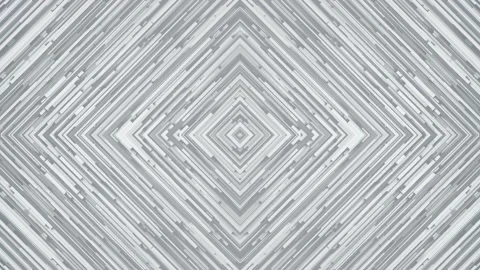 White 3D Rhombus Video stock 152949174