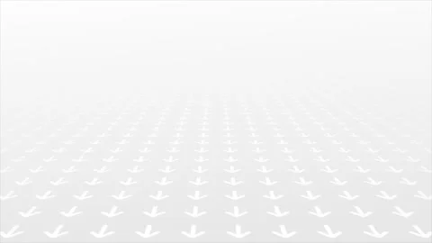 White 3d space downwards arrows futuristic geometrical background Stock Footage 307698271