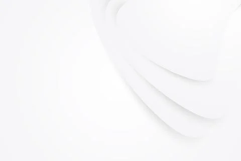 White 3Ds abstract background, web banner, and wallpaper with modern design.. Stock Illustration