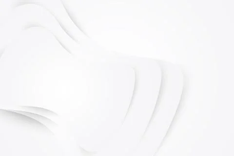 White 3Ds abstract background, web banner, and wallpaper with modern design.. Stock Illustration