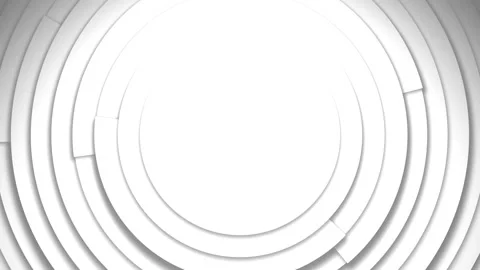 White absract circles Stock Footage 212917224