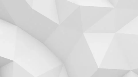 White abstract 3d background of a looping animated geometric texture 動画素材 289315279