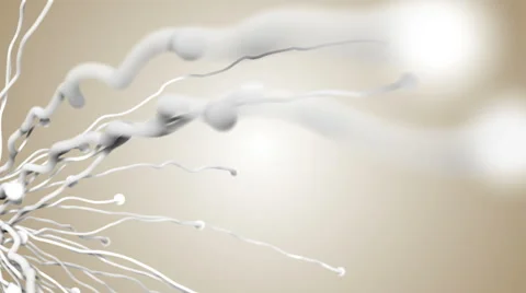 White abstract 3d shapes evolving Stock Footage 57307421