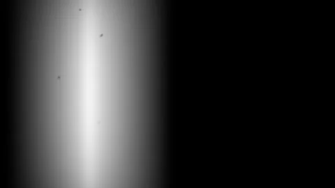 White abstract and luminous hum bar with scratches and dirt particles moves Stock Footage 305438945