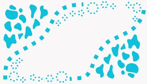 White abstract background with blue pattern Illustrazione stock