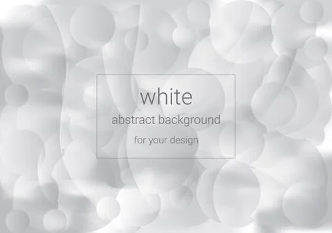 White abstract background Stock Illustration