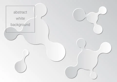 White abstract background Stock Illustration