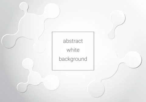 White abstract background Stock Illustration